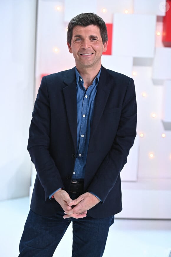 Exclusif - Thomas Sotto - Enregistrement de l'émission "Vivement Dimanche", présentée par M.Drucker et diffusée le 17 octobre sur France 2 © Guillaume Gaffiot / Bestimage 