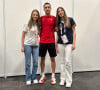 Ce mardi, Leonor et Sofia d'Espagne ont assisté au seizième de finale de tennis de table pour supporter Alvaro Robles
La princesse Leonor et L'infante Sofia d'Espagne assistent au match de tennis de table d'Alvaro Robles lors des Jeux Olympiques de Paris2024 (JO), le 30 juillet 2024. © Casa de SM El Rey / Europa Press / Bestimage 