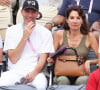 Un couple qui a attiré tous les regards à Roland-Garros...
Zinedine Zidane avec sa femme Véronique assistent à la victoire de Rafael Nadal et Carlos Alcaraz face à T. Griekspoor et W. Koolhof lors des Jeux Olympiques de Paris2024 (JO) © Jacovides-Perusseau/Bestimage 