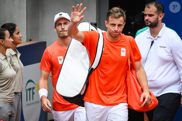 GRIEKSPOOR Tallon et KOOLHOF Wesley des Pays-Bas pendant le match de tennis, Jeux Olympiques Paris 2024 le 30 juillet 2024 au stade Roland-Garros à Paris, France. Matthieu Mirville / DPPI Media / Panoramic / Bestimage