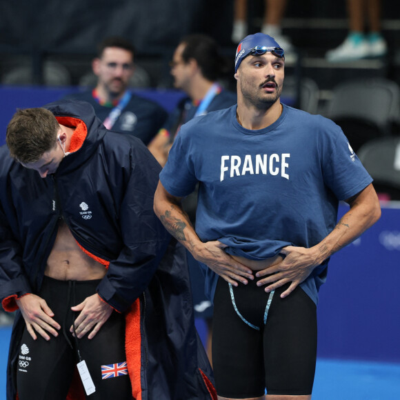 Florent Manaudou aux Jeux olympiques de Paris 2024 - Credit Image: © Mickael Chavet/ZUMA Press Wire