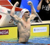 Il s'est positionné cinquième, mercredi 31 juillet, lors de la finale 100m nage libre.
Maxime Grousset, sacré champion du monde du 100 m papillon à Fukuoka, le 29 juillet 2023. © Inside / Panoramic / Bestimage 