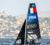 Dn skiff féminin - 49er FX
28 juillet 2024, Marseille, FRANCE : 240728 Sarah Steyaert et Charline Picon de France s'affrontent en skiff féminin - 49er FX lors de la deuxième journée des Jeux Olympiques de Paris 2024, le 27 juillet 2024 à Marseille. Photo : Petter Arvidson / BILDBYRÃ...N / kod PA / PA0850.bbeng segling Sailing olympic games olympics os ol olympiska spel olympiske leker paris 2024 paris-os paris-ol sverige sweden dam (Credit Image : © Petter Arvidson/Bildbyran via ZUMA Press)