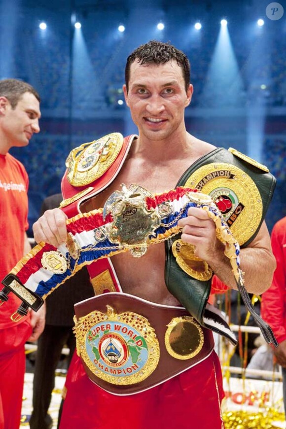 Wladimir Klitschko, champion du monde de boxe