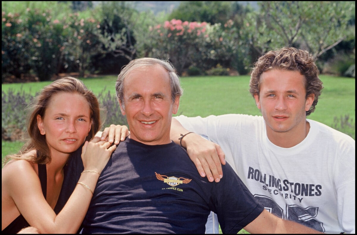 Photo : Patrice Laffont avec sa fille Axel et son fils Fabrice à Saint ...