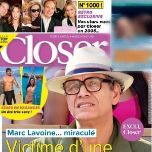 Couverture de "Closer" du vendredi 9 août 2024