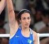 Imane Khelif portée disparue par le passé
 
La boxeuse algérienne Imane Khelif se qualifie pour la finale des - de 66 kgs face à la thaïlandaise Janjaem Suwannapheng lors des jeux olympiques Paris. © Ulrik Pedersen/CSM via ZUMA Press Wire / Bestimage