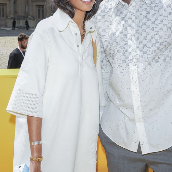 L'acteur a une maison à Saint-Rémy-de-Provence
Omar Sy et sa fille Selly Sy lors du défilé de mode Homme printemps-été 2023 Louis Vuitton dans la cour Carrée du Louvre à Paris, France, le 23 juin 2022. © Olivier Borde / Bestimage 