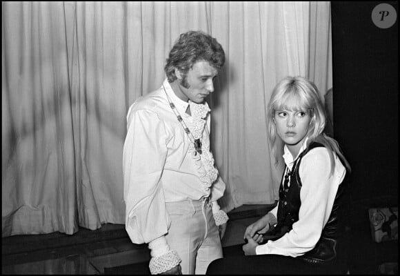 Johnny Hallyday et Sylvie Vartan en 1967.