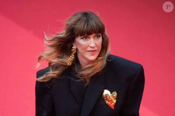 Daphné Bürki assiste à la projection du film Le Deuxième Acte et au tapis rouge de la cérémonie d'ouverture dans le cadre de la 77e édition du Festival de Cannes, le 14 mai 2024. Aurore Maréchal/ABACAPRESS.COM