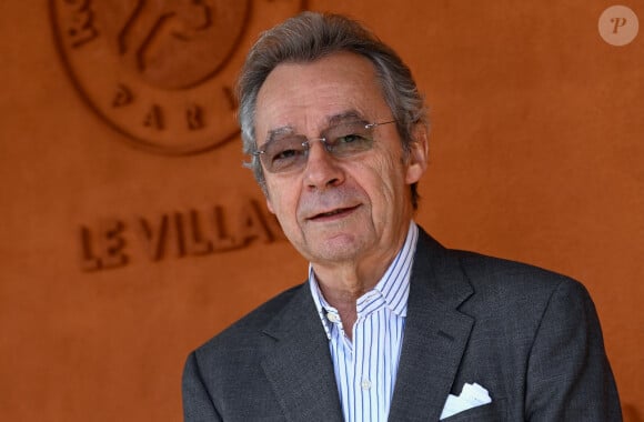 Michel Denisot assiste aux Internationaux de France 2024 à Roland Garros le 3 juin 2024. ABACAPRESS.COM