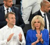 Emmanuel et Brigitte Macron ont passé comme chaque été quelques jours de congés au Fort de Brégançon
Le président de la République française Emmanuel Macron et la première dame, Brigitte Macron - Les célébrités assistent au match de basket féminin France - Etats-Unis (66-67) lors des Jeux Olympiques de Paris2024 (JO), le 11 août 2024. © Perusseau/ Jacovides / Bestimage 