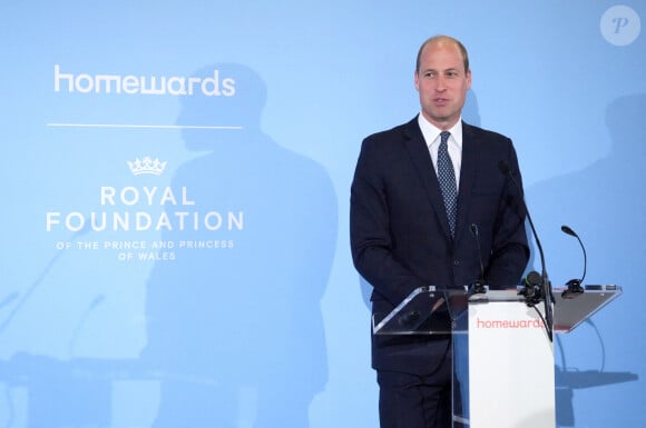 Le prince William vient célébrer la première année de l'opération Homewards en faveur des sans-abri à Londres le 11 juillet 2024