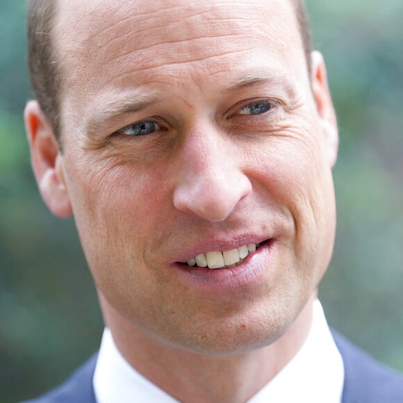 Le prince William, prince de Galles, vient célébrer la première année de l'opération Homewards en faveur des sans-abri à Londres le 11 juillet 2024