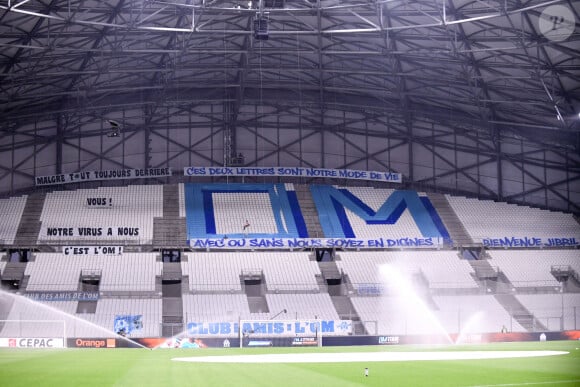 Marc Bourrier a également dirigé l'équipe de France espoirs et l'OM
 
Match de football Marseille / Lille (1-1) en ligue 1 Uber Eats au stade Vélodrome à Marseille le 20 septembre 2020. © Philippe Lecoeur / Panoramic / Bestimage