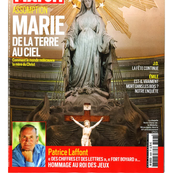 "Paris Match", 14 aout 2024.