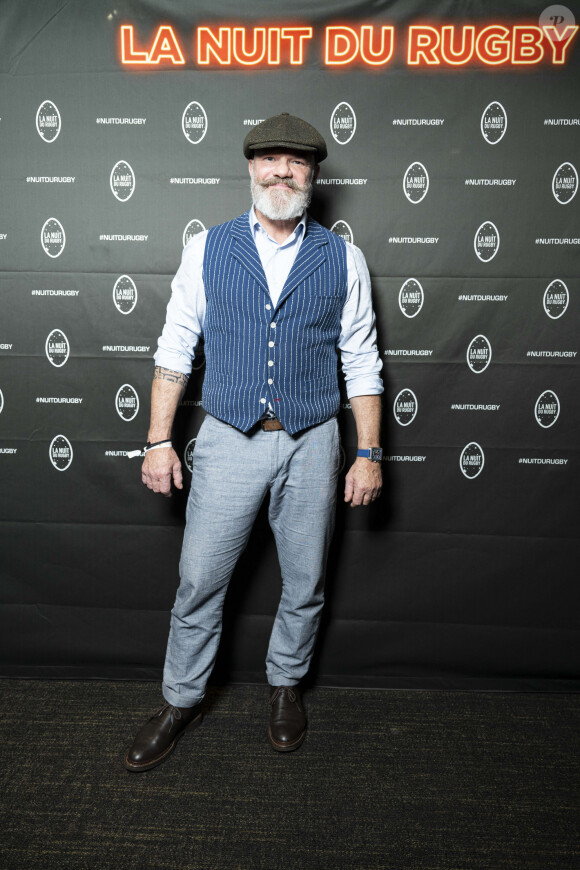 Philippe Etchebest - Soirée de la 19ème édition de la Nuit du Rugby à l'Olympia, Paris le 20 novembre 2023.© Pierre Perusseau/Bestimage