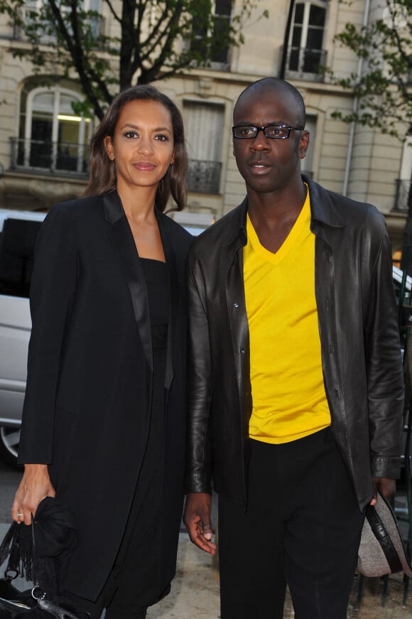 Karine Le Marchand , Lilian Thuram assistent au Gala 'Musique contre l'oubli' au profit d'Amnesty International qui s'est tenu au Théâtre des Champs Elysées à Paris, France, le 16 avril 2010. Photo par Thierry Orban/ABACAPRESS.COM