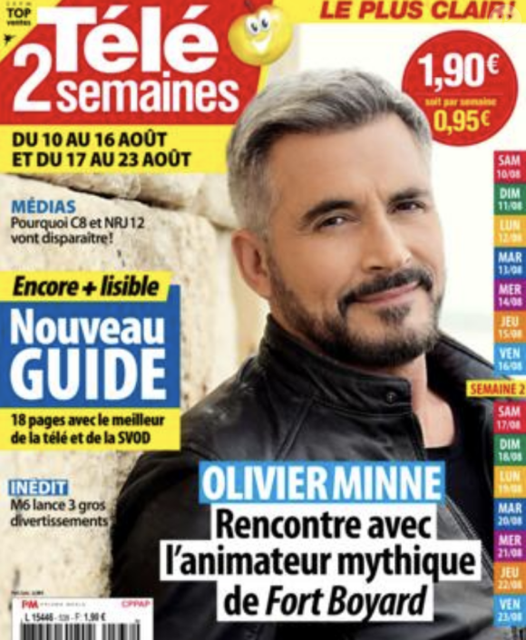 Couverture du numéro de Télé 2 semaines paru le 3 août 2024