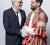 Au casting, on retrouve Laurent Ruquier et son compagnon Hugo Manos. 
Exclusif - Laurent Ruquier et son compagnon Hugo Skliris (Manos) - Studio - Enregistrement de l'émission "La chanson secrète", présentée par N.Aliagas et diffusée le 29 décembre sur TF1 © Guillaume Gaffiot-Cyril Moreau / Bestimage