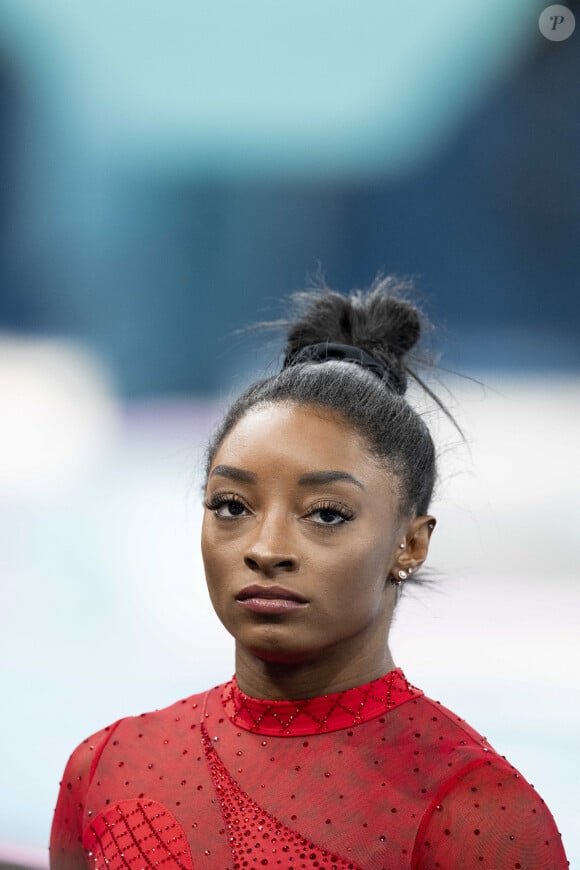 Quelques jours après son sacre aux JO de Paris, la mère de la gymnaste s'est exprimée dans la presse

Simone Biles - Célébrités assistent aux épreuves de gymnastique lors des Jeux Olympiques de Paris2024 (JO) le 3 aout 2024. © Perusseau-Jacovides-Bestimage