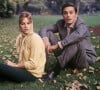 Nathalie Delon a été l'unique épouse d'Alain Delon...
L'acteur français Alain Delon et son épouse Nathalie (Francine Canovas) posant sur l'herbe. 1960s - Photo par Mondadori Portfolio via ZUMA Press /ABACAPRESS.COM