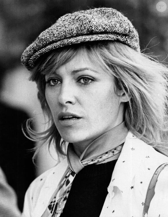 L'actrice française Nathalie Delon (Francine Canovas) portant une casquette. Cannes, 1973 - Photo par Angelo Deligio/Mondadori Portfolio via ZUMA Press /ABACAPRESS.COM