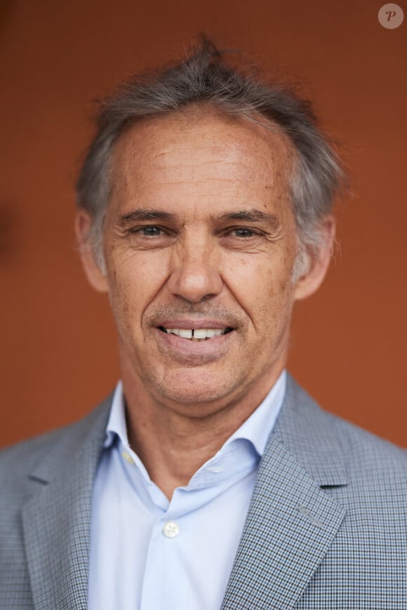 Paul Belmondo - Les célébrités au village lors des Internationaux de France de tennis de Roland Garros 2024 à Paris. Le 5 juin 2024. © Jacovides-Moreau/Bestimage 