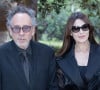 "C'est un homme sensible, touchant, dont l'oeuvre dévoile son âme magnifique."

Monica Bellucci et Tim Burton à la cérémonie des Globo Awards à Rome, le 3 juillet 2024