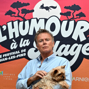 Au programmes, des sketchs inédits, des duos mais aussi de la danse et de la musique.
Exclusif - Franck Dubosc - Rendez-vous et backstage lors de l'enregistrement de l'émission "L'humour à la plage" pour le 1er festival de Juan les Pins à la pinède Gould le 4 juillet 2024. © Bruno Bebert / JR Santini / Bestimage