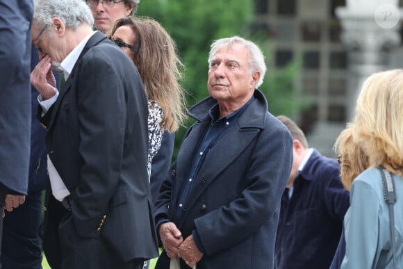 Alain Bougrain-Dubourg - Obsèques de P.Laffont dans la salle de la Coupole du cimetière du Père-Lachaise à Paris, le 23 août 2024. L'animateur de télévision est décédé le 7 août 2024 à l'âge de 84 ans. © Dominique Jacovides / Bestimage