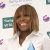 Serena Williams lors de la remise des récompenses de la WTA à Miami le 24 mars