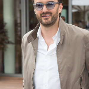 Cyril Lignac au village lors des Internationaux de France de tennis à Roland-Garros le 10 juin 2018 à Paris, France. Photo par Nasser Berzane/ABACAPRESS.COM
