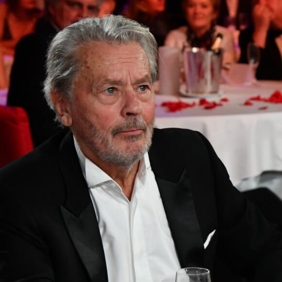 Exclusif - Alain Delon - Enregistrement de l'émission "Les 20 ans du Plus Grand Cabaret du Monde" dans la Salle des Etoiles à Monaco, qui sera diffusée le 16 juin sur France 2, dont le parrain est A.Delon. Le 1 juin 2018. © A.Bahi-B.Bebert / Bestimage 