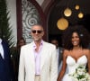 Ils s'étaient mariés en 2018 mais ont annoncé leur opération quatre ans plus tard
Mariage civil de Vincent Cassel et Tina Kunakey à la mairie de Bidart au pays basque le 24 août 2018