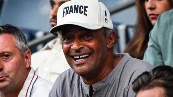 Yannick Noah annonce une grande nouvelle sur "RTL".
Yannick Noah - Célébrités dans les tribunes lors du match de football du PSG face à Montpellier au Parc des Princes à Paris. © Matthieu Mirville/Bestimage