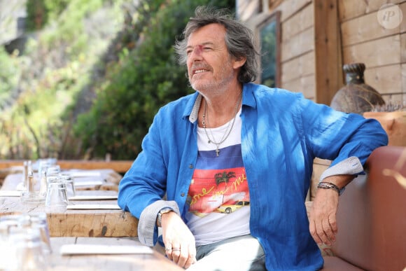 Portrait de Jean-Luc Reichmann en vacances en Corse. Photo by Selvini F/ANDBZ/ABACAPRESS.COM