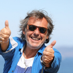 Portrait de Jean-Luc Reichmann en vacances en Corse. Photo by Selvini F/ANDBZ/ABACAPRESS.COM