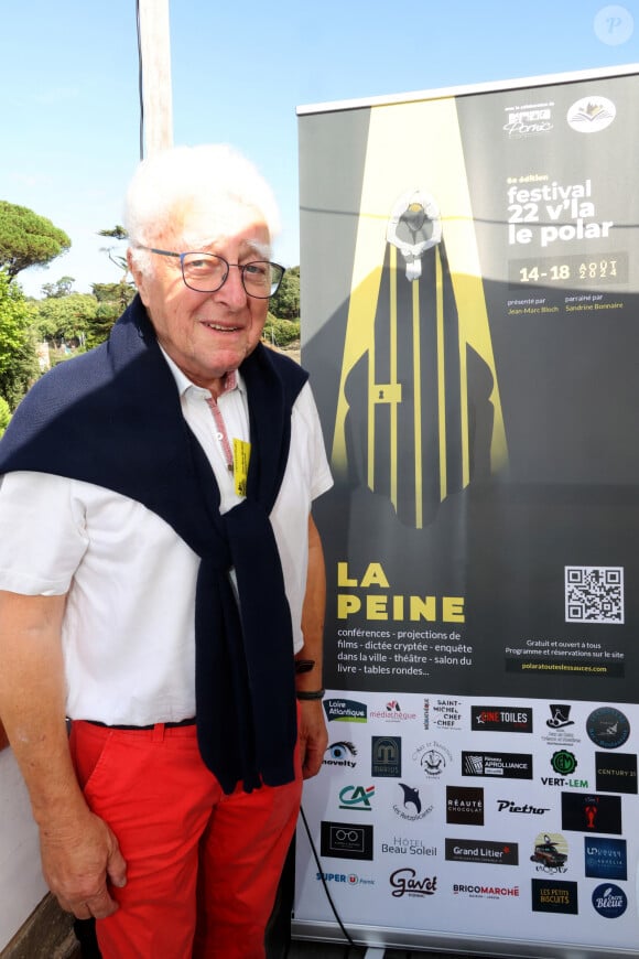 Exclusif - Jean-Marc Bloch, ancien chef de la BRI de Paris et directeur de la PJ de Versailles, président du festival 22 V'la le polar de Pornic © Didier Sabardin / Bestimage