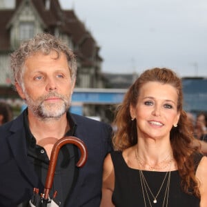 Stéphane Guillon et son ex femme Muriel Cousin lors de la projection du film 'War dogs'' lors de la cérémonie de clôture du 42ème Festival du cinéma Américain de Deauville, à Deauville, France, le 10 septembre 2016. © Denis Guignebourg/Bestimage