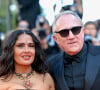 La femme de François Pinault a bien sûr des secrets pour rester jeune et belle...Salma Hayek et François-Henri Pinault assistent au tapis rouge 'Emilia Perez' lors de la 77e édition du Festival de Cannes au Palais des Festivals le 18 mai 2024 à Cannes, France. Photo par Franck Castel/ABACAPRESS.COM