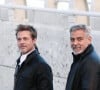 L'acteur a accordé une interview à deux avec Brad Pitt pour GQ

Brad Pitt et George Clooney sur le tournage du film "Wolves" à New York, le 13 février 2023.