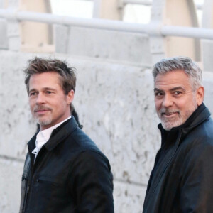 L'acteur a accordé une interview à deux avec Brad Pitt pour GQ

Brad Pitt et George Clooney sur le tournage du film "Wolves" à New York, le 13 février 2023.