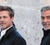 "Il a acheté pendant la pandémie. En ligne", indique Brad Pitt

Brad Pitt et George Clooney sur le tournage du film "Wolves" à New York, le 13 février 2023.