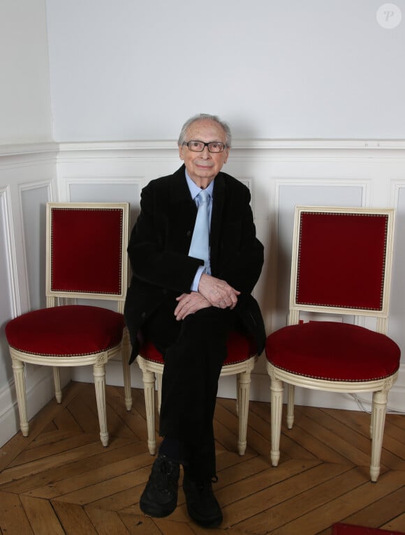 Rétro - Décès du réalisateur Jean-Charles Tacchella - Exclusif - Jean-Charles Tacchella - Studio du 11ème prix Henri Langlois à la mairie du 16ème à Paris le 30 mars 2016. © Denis Guignebourg