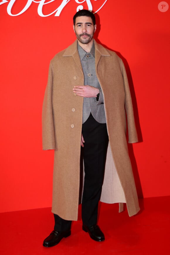 Tahar Rahim - Photocall du Défilé de mode Louis Vuitton Homme, Collection Automne-Hiver 2024/2025 dans le cadre de la Fashion Week de Paris, France, le 16 Janvier 2024. © Bertrand Rindoff / Bestimage