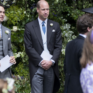 Le prince William, prince de Galles - Mariage du duc de Westminster, Hugh Grosvenor, et Olivia Henson en la cathédrale de Chester, Royaume Uni, le 7 juin 2024. © GoffPhotos/Bestimage 