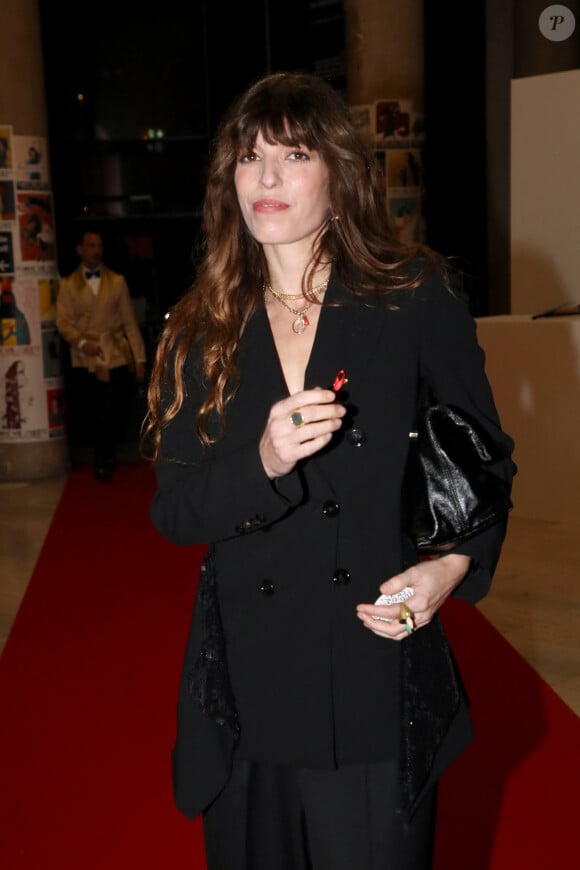 Lou Doillon - " Dîner de la Mode " au bénéfice du Sidaction, au Palais de Tokyo, dans le cadre de la Fashion Week de Paris. Le 25 Janvier 2024. © Bertrand Rindoff Petroff / Bestimage 