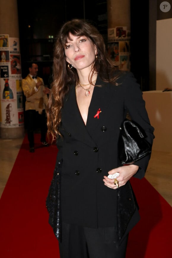 Lou Doillon - " Dîner de la Mode " au bénéfice du Sidaction, au Palais de Tokyo, dans le cadre de la Fashion Week de Paris. Le 25 Janvier 2024. © Bertrand Rindoff Petroff / Bestimage 