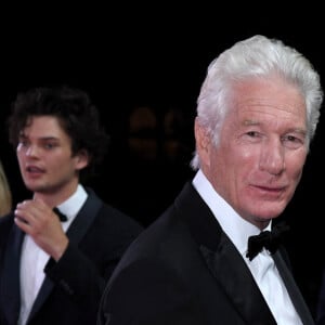 Richard Gere à la projection de "Wolfs" lors du 81ème festival international du film de Venise, la Mostra. © Lucia Sabatelli / Bestimage)